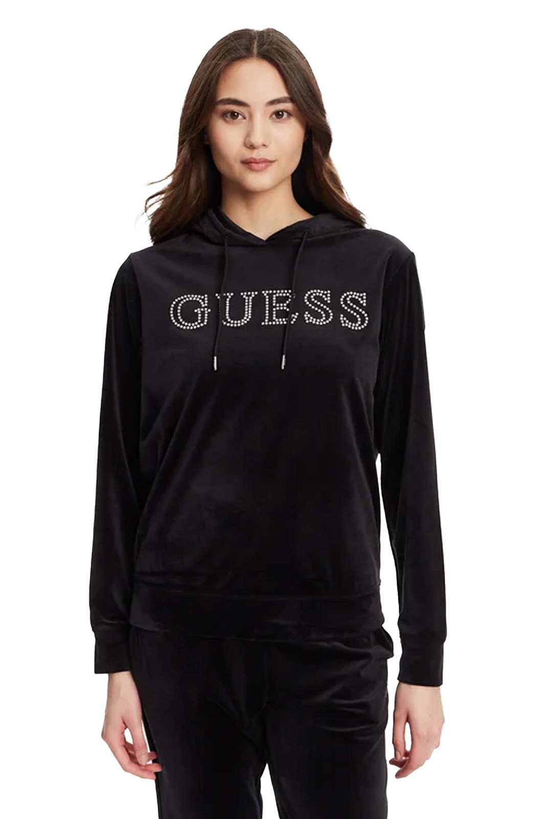 Sweat / sweat zippé  Guess jeans V4RQ25 K0232 JBLK Jet Black A996