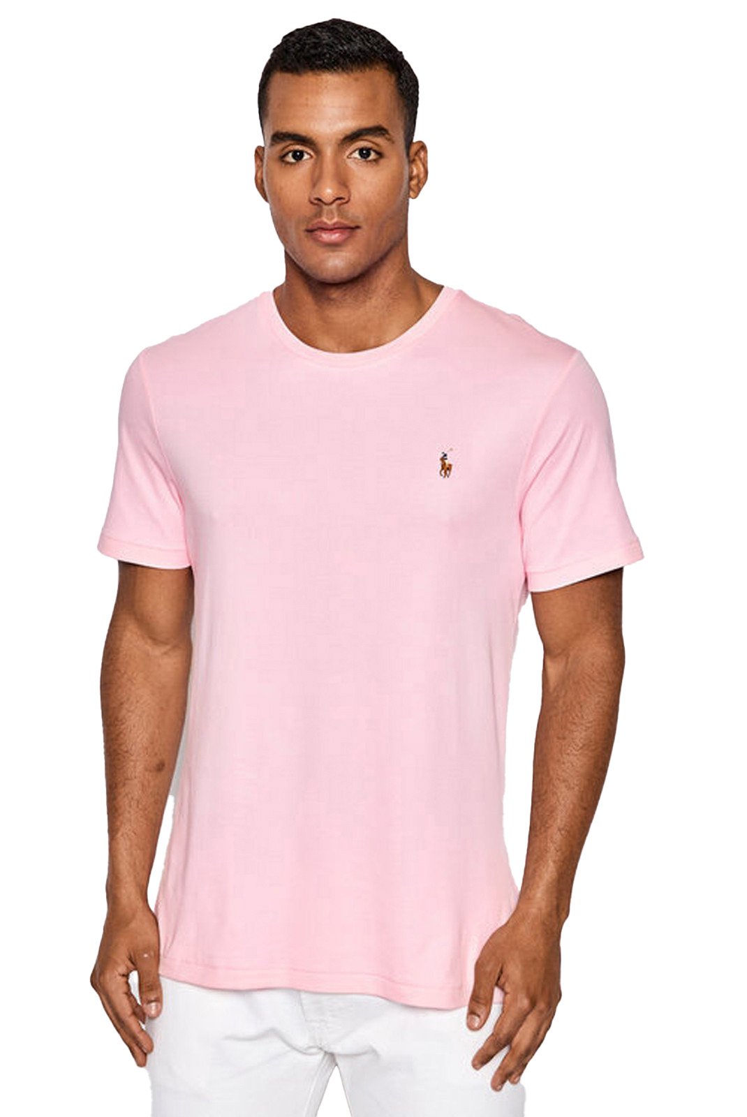 T-S manches courtes  Ralph lauren 710740727010__PINK Pink
