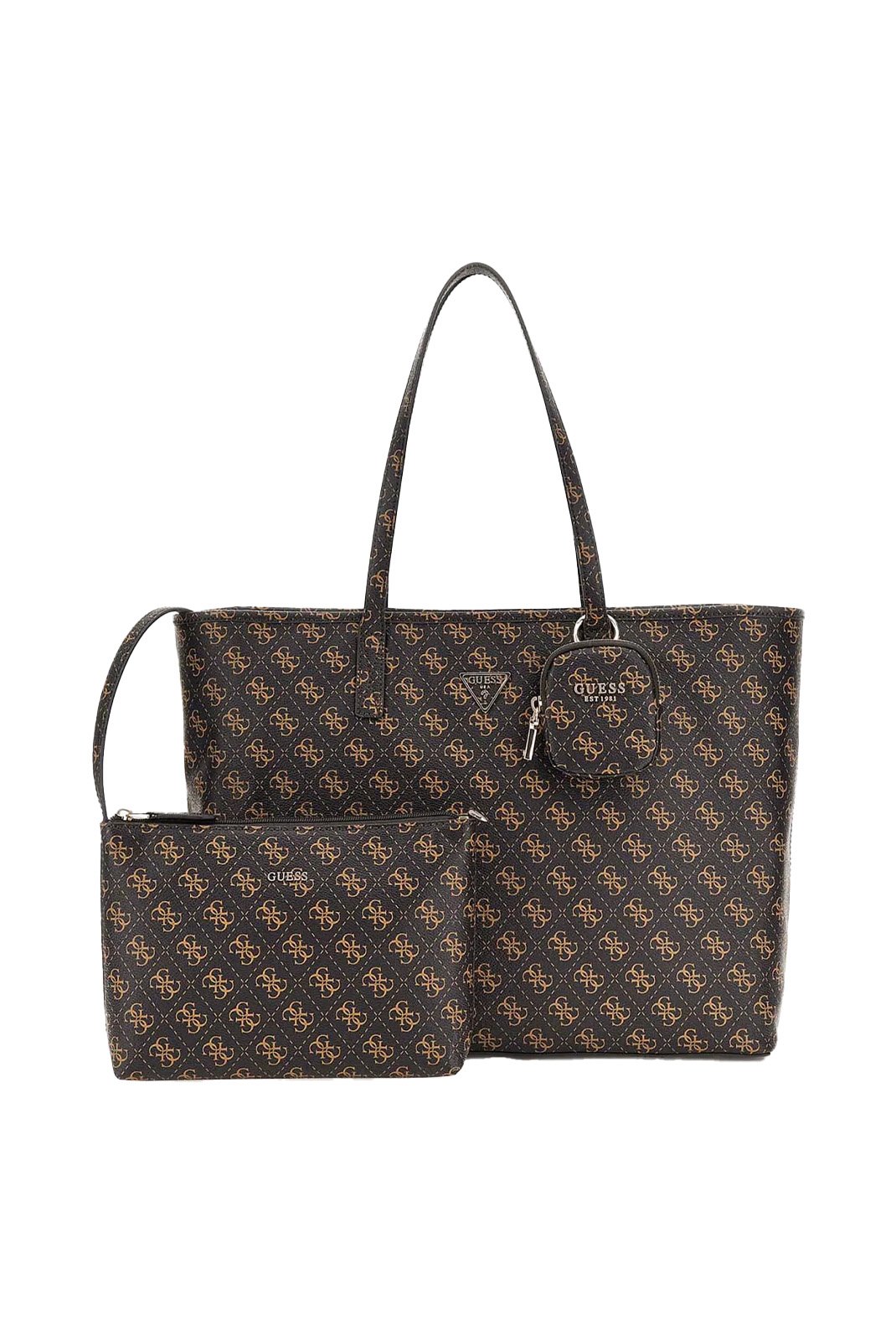 Sacs à Main  Guess jeans HWQG71 24240 BROWN LOGO