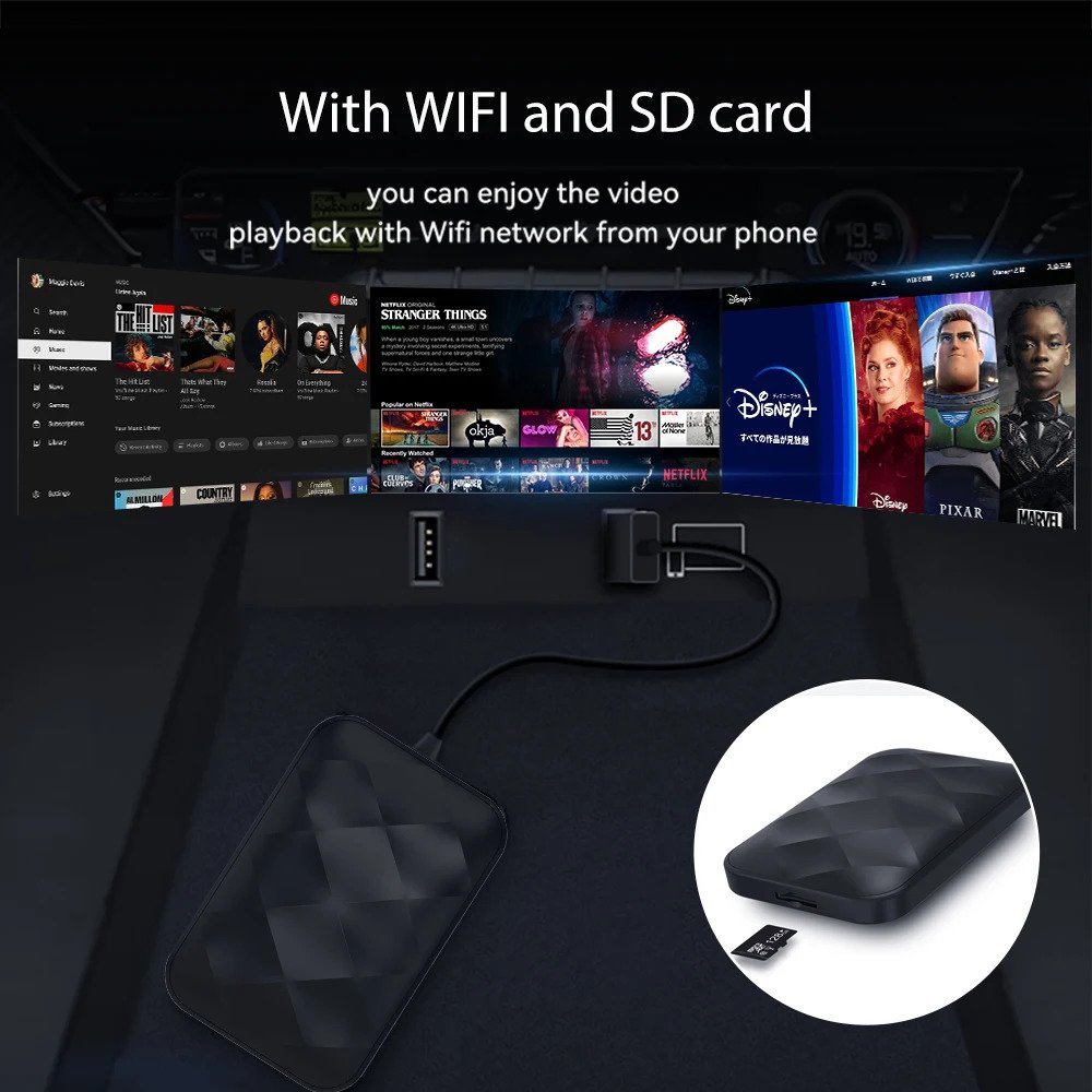 Carplay  I NEED ME ONE QP-A0235 Noir