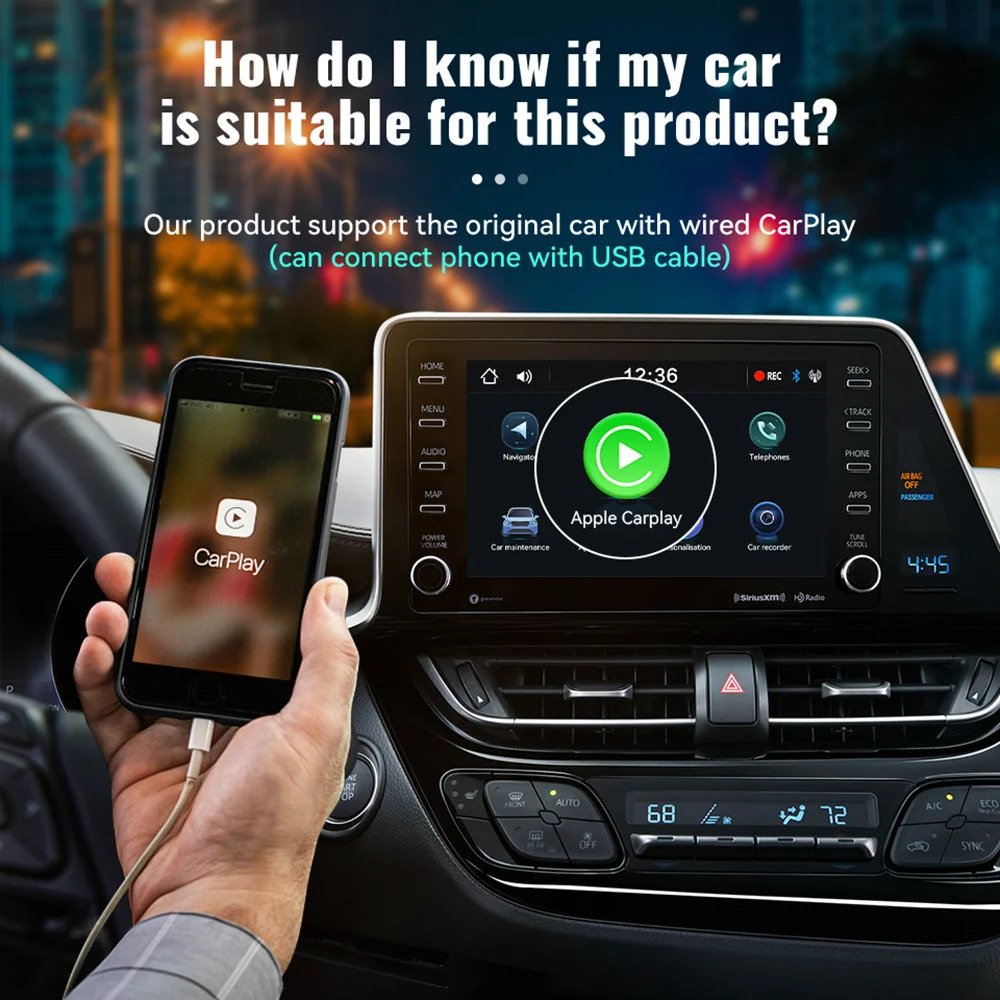 Carplay  I NEED ME ONE QP-A0235 Noir