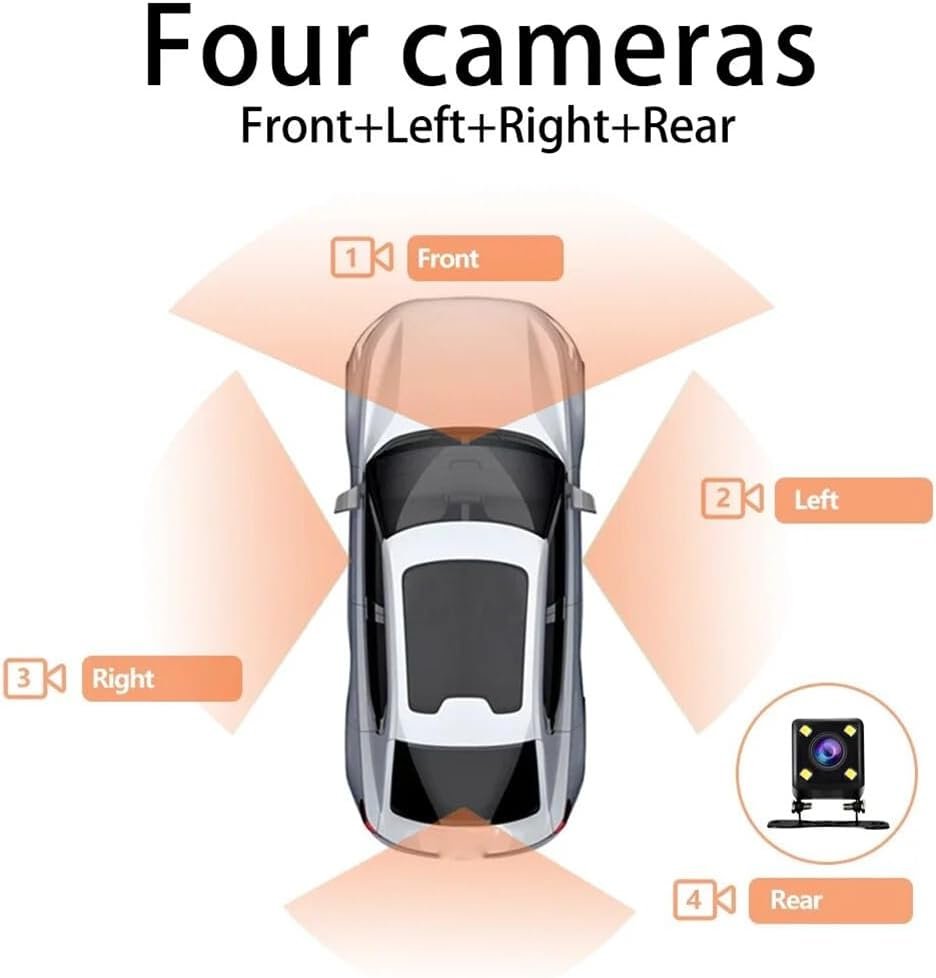 Dashcam  I NEED ME ONE Cardvr|vidéo Noir
