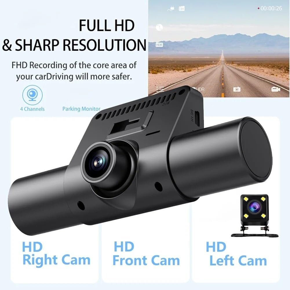 Dashcam  I NEED ME ONE Cardvr|vidéo Noir