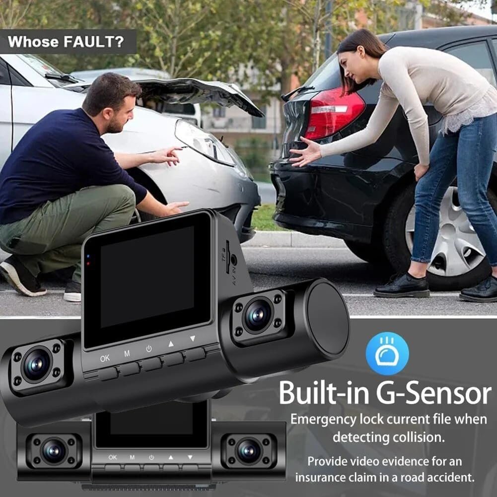Dashcam  I NEED ME ONE Cardvr|vidéo Noir