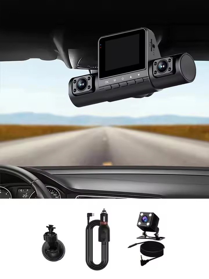 Dashcam  I NEED ME ONE Cardvr|vidéo Noir