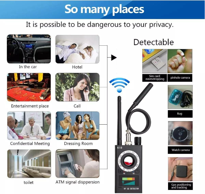 Sécurité / Surveillance  I NEED ME ONE HTPCD-001 Noir