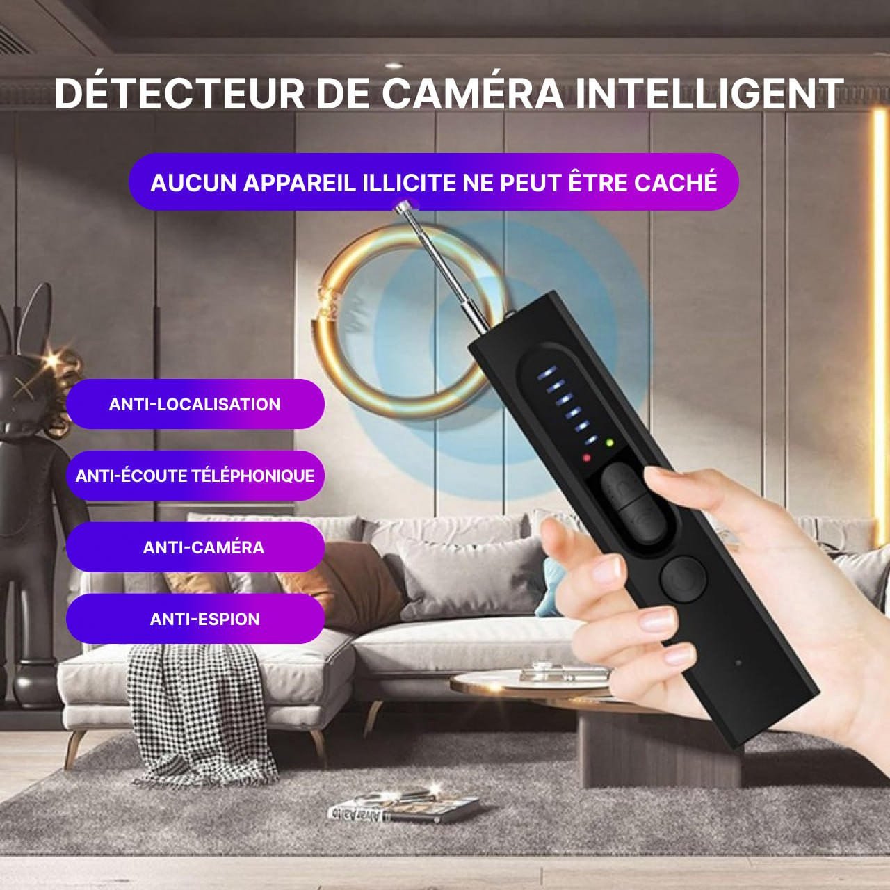 Sécurité / Surveillance  I NEED ME ONE HTPCD-003 Noir