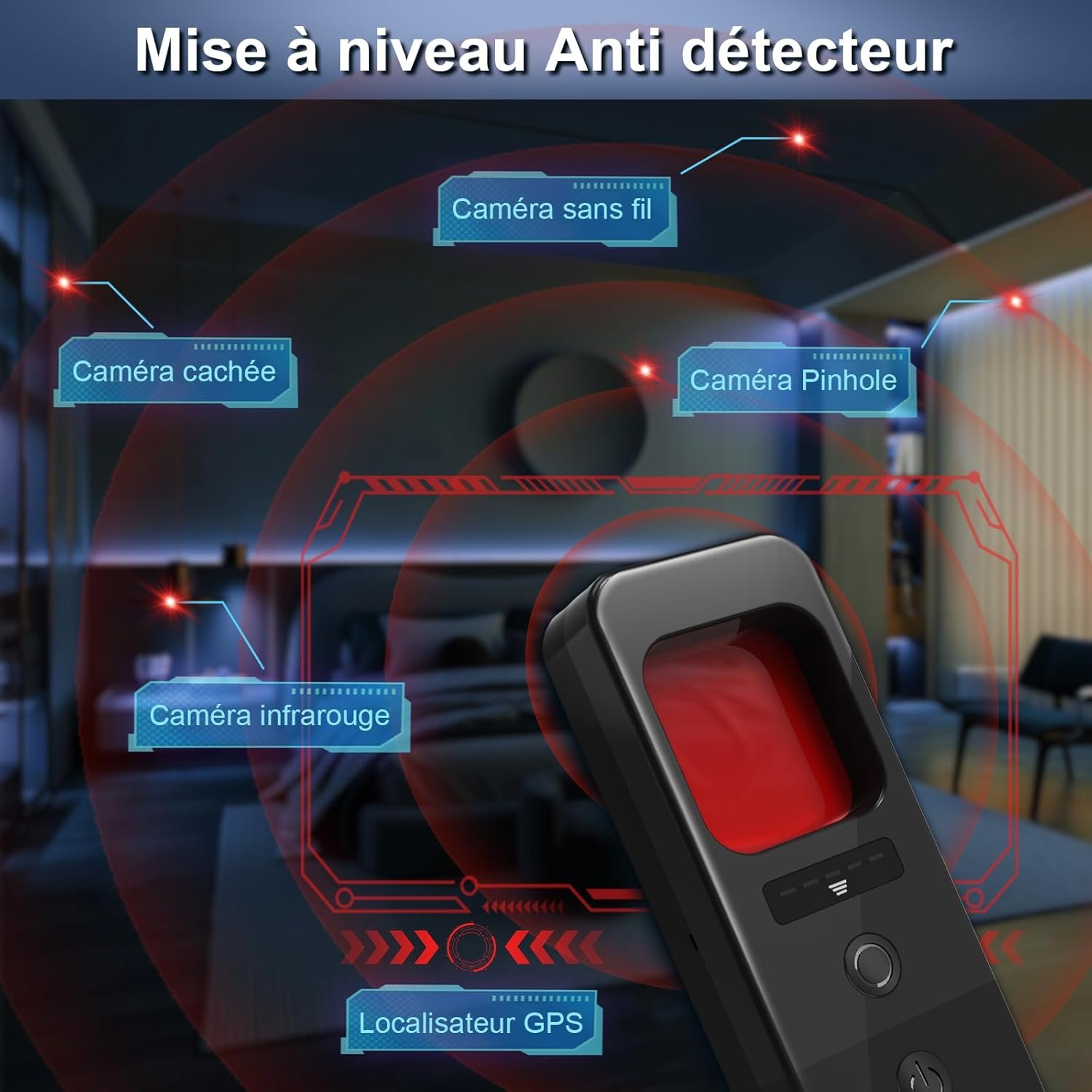 Sécurité / Surveillance  I NEED ME ONE HTPCD-004 Noir