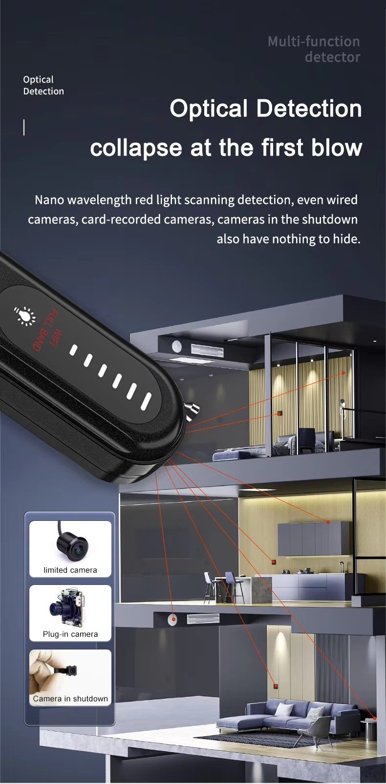 Sécurité / Surveillance  I NEED ME ONE HTPCD-005 Noir