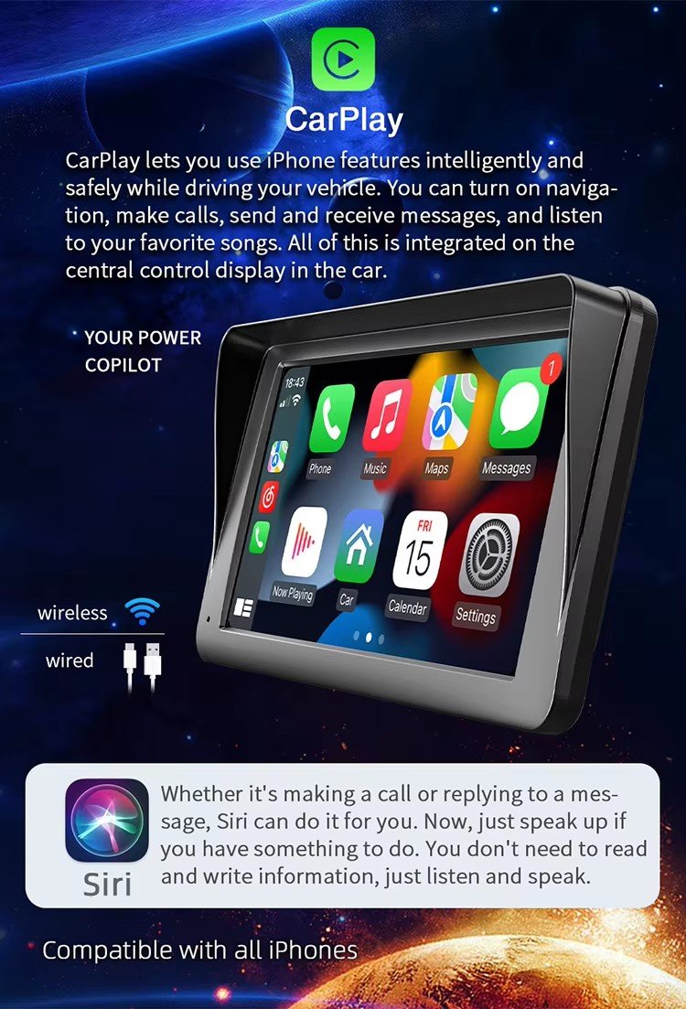 Carplay  I NEED ME ONE INMO-CPB5300 Noir