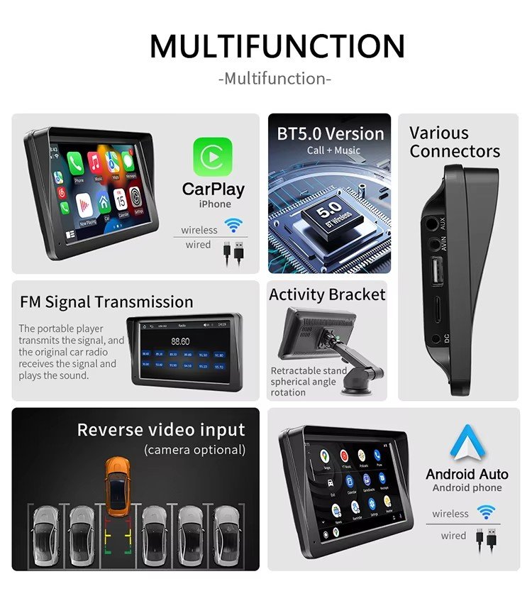 Carplay  I NEED ME ONE INMO-CPB5300 Noir