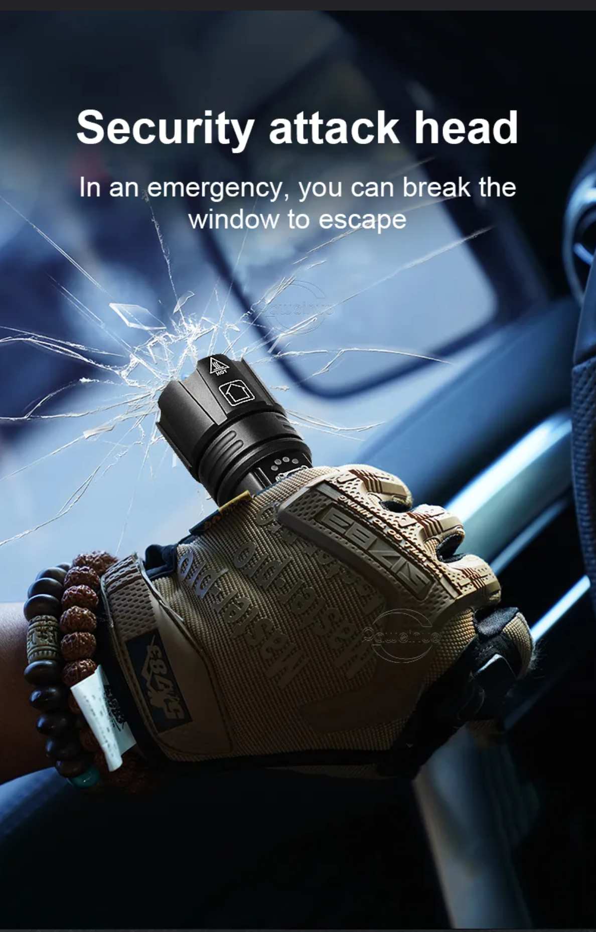 Lampe Torche  I NEED ME ONE INMOMPLFUR Noir