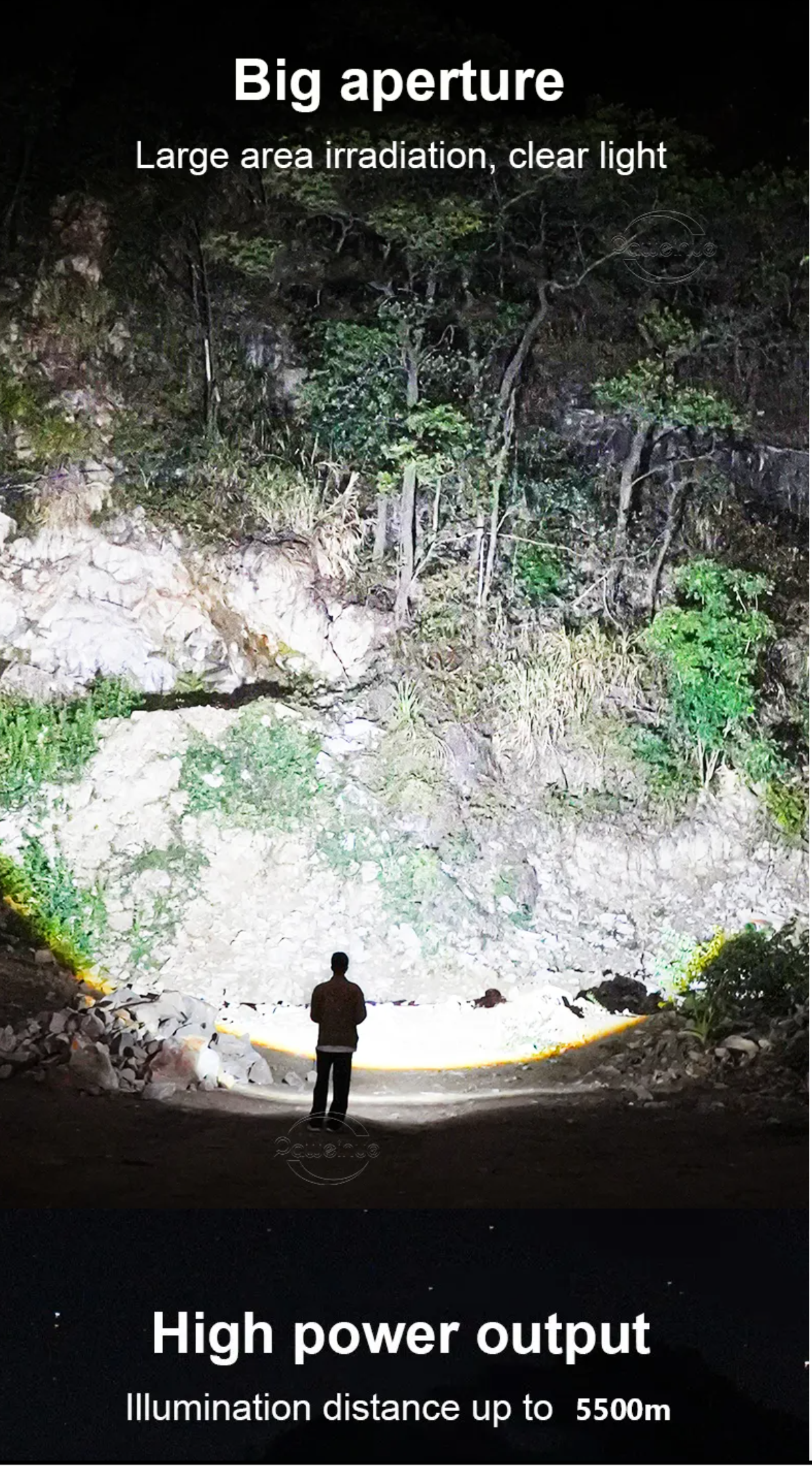 Lampe Torche  I NEED ME ONE INMOMPLFUR Noir