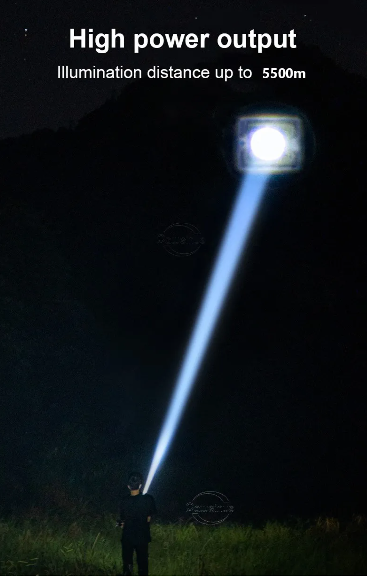 Lampe Torche  I NEED ME ONE INMOMPLFUR Noir