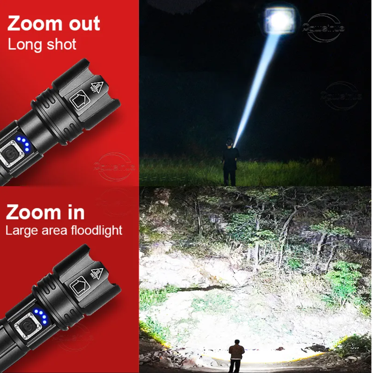 Lampe Torche  I NEED ME ONE INMOMPLFUR Noir