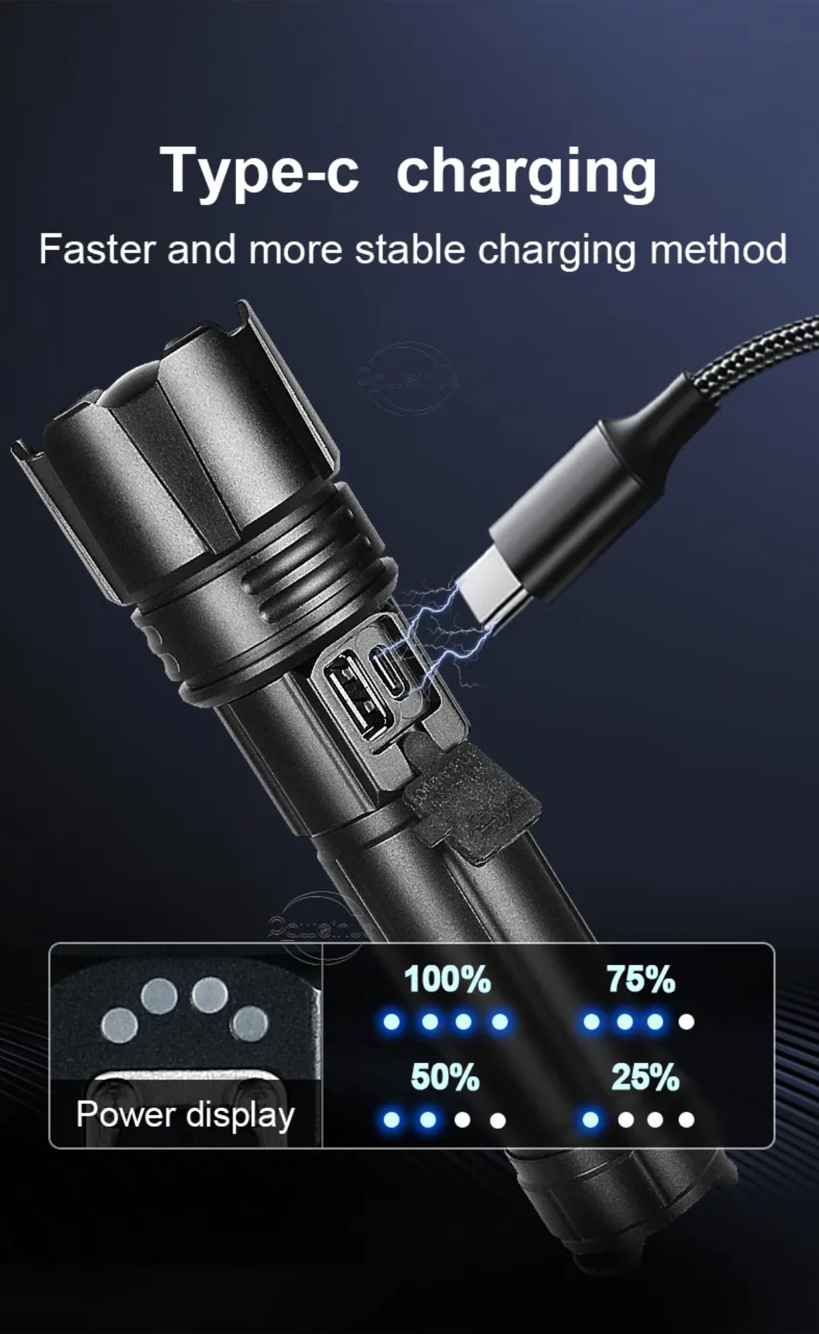 Lampe Torche  I NEED ME ONE INMOMPLFUR Noir