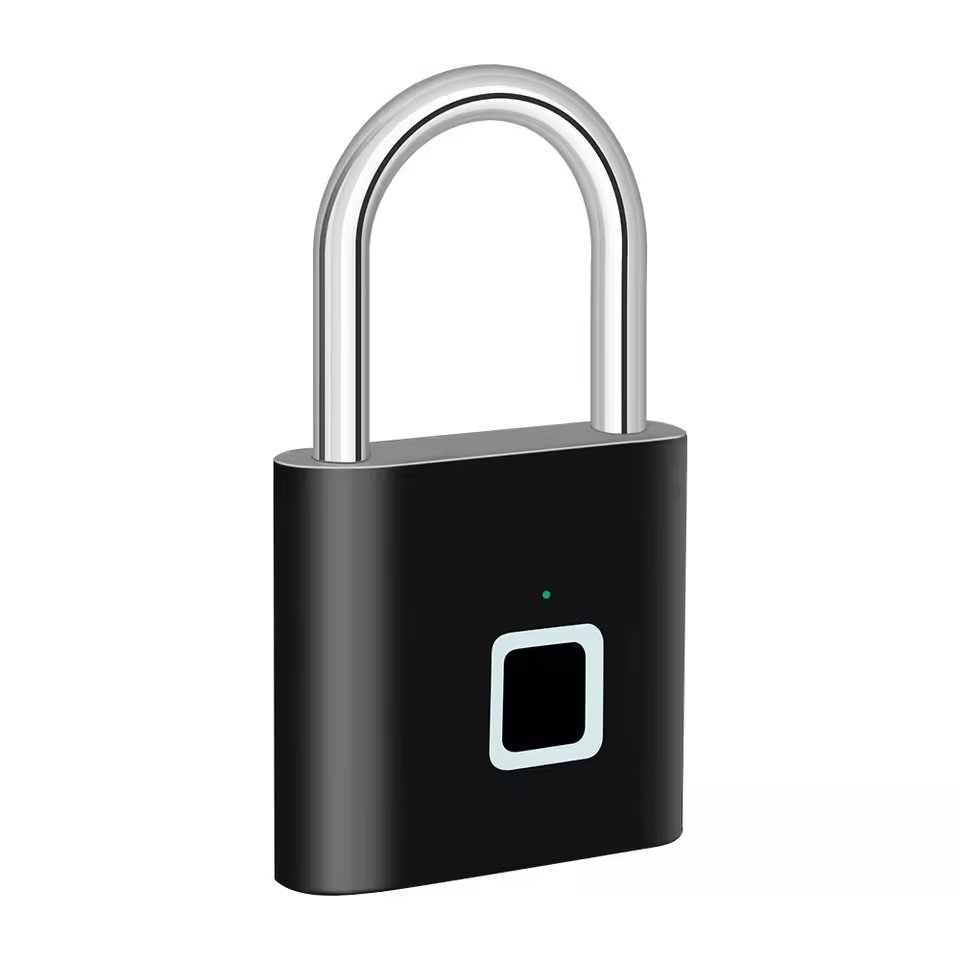 Sécurité / Surveillance  I NEED ME ONE Intelligent fingerprint padlock Noir