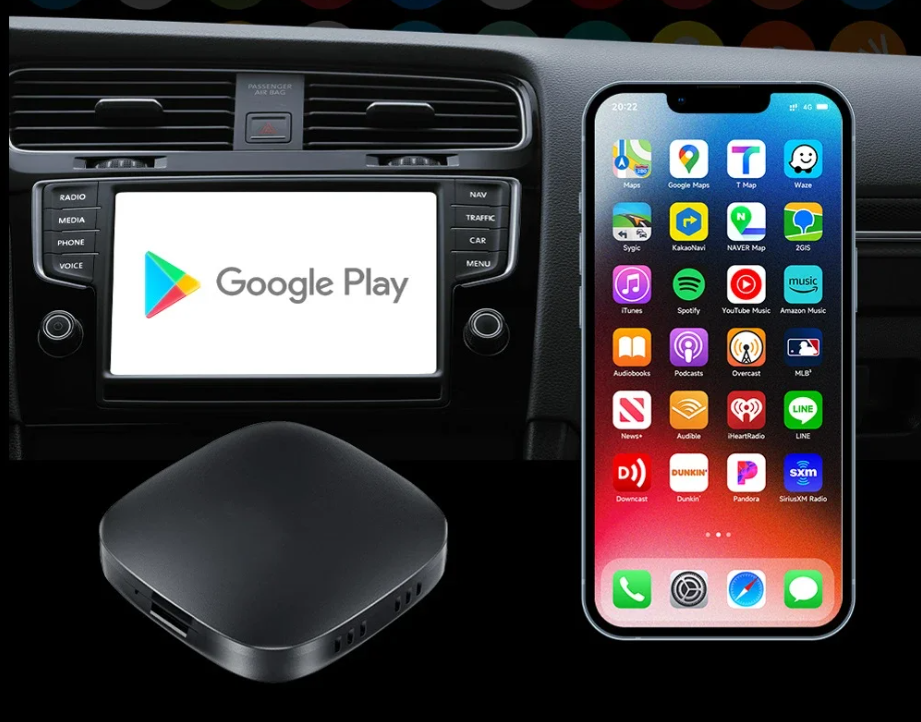 Carplay  I NEED ME ONE Wireless carplay adaptator Noir