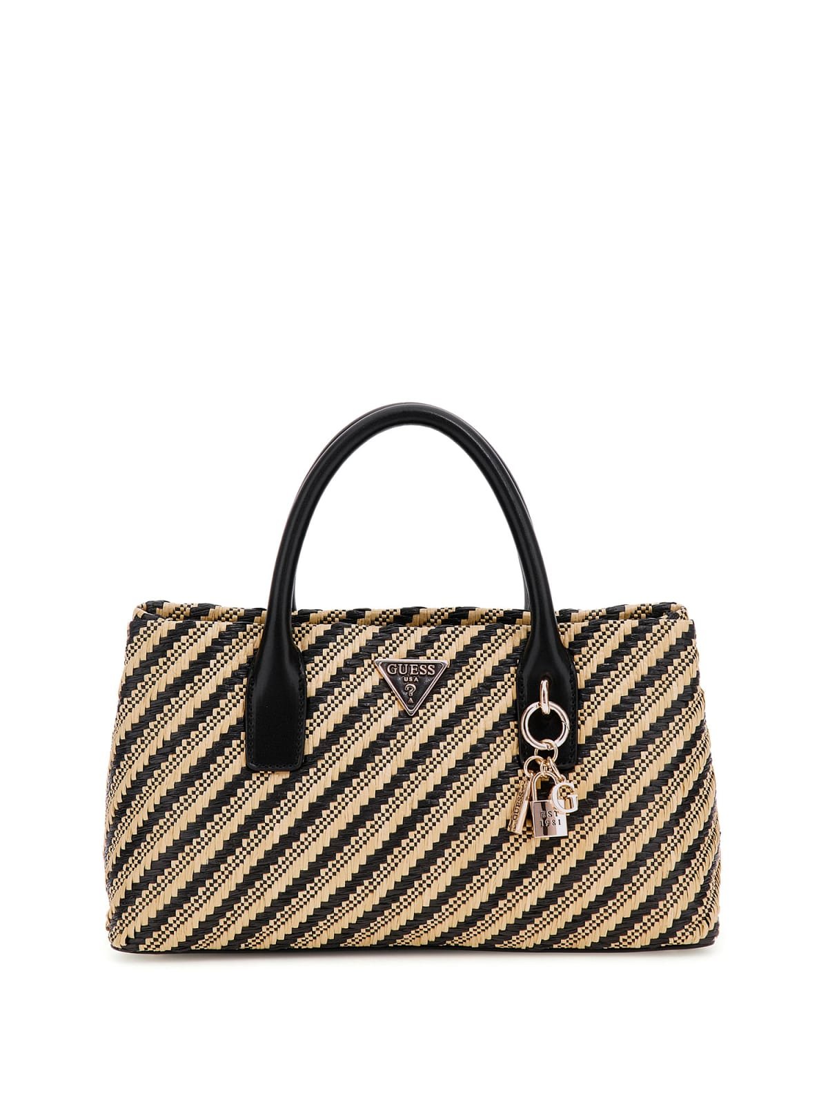 Sacs à Main  Guess jeans HWWG92 10050 NATURAL/BLACK