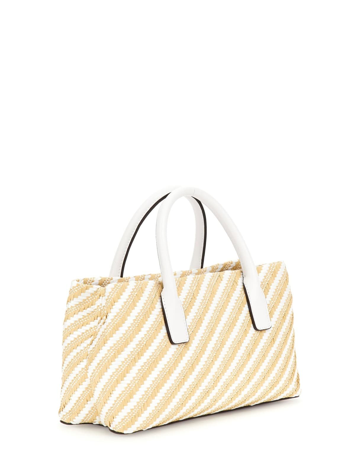 Sacs à Main  Guess jeans HWWG92 10050 NATURAL/WHITE