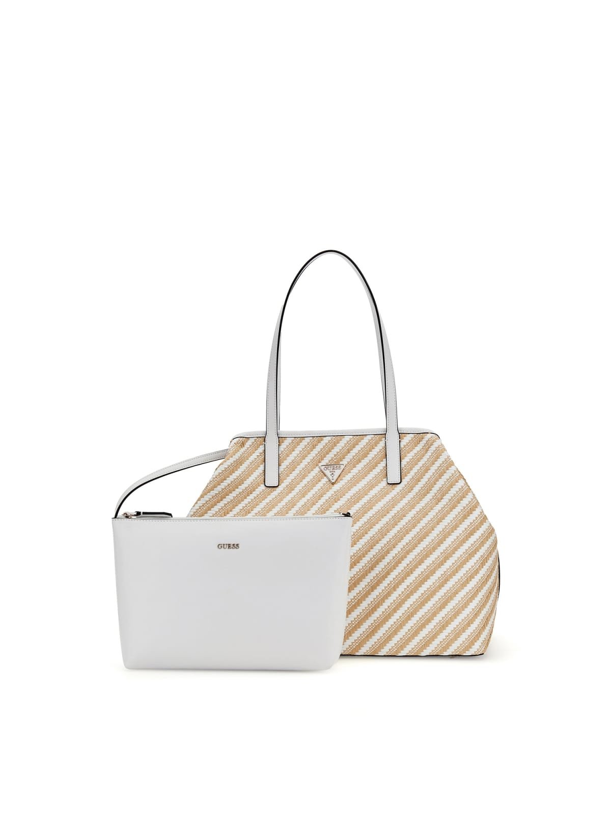 Cabas / Sacs shopping  Guess jeans HWWS93 18290 NATURAL/WHITE