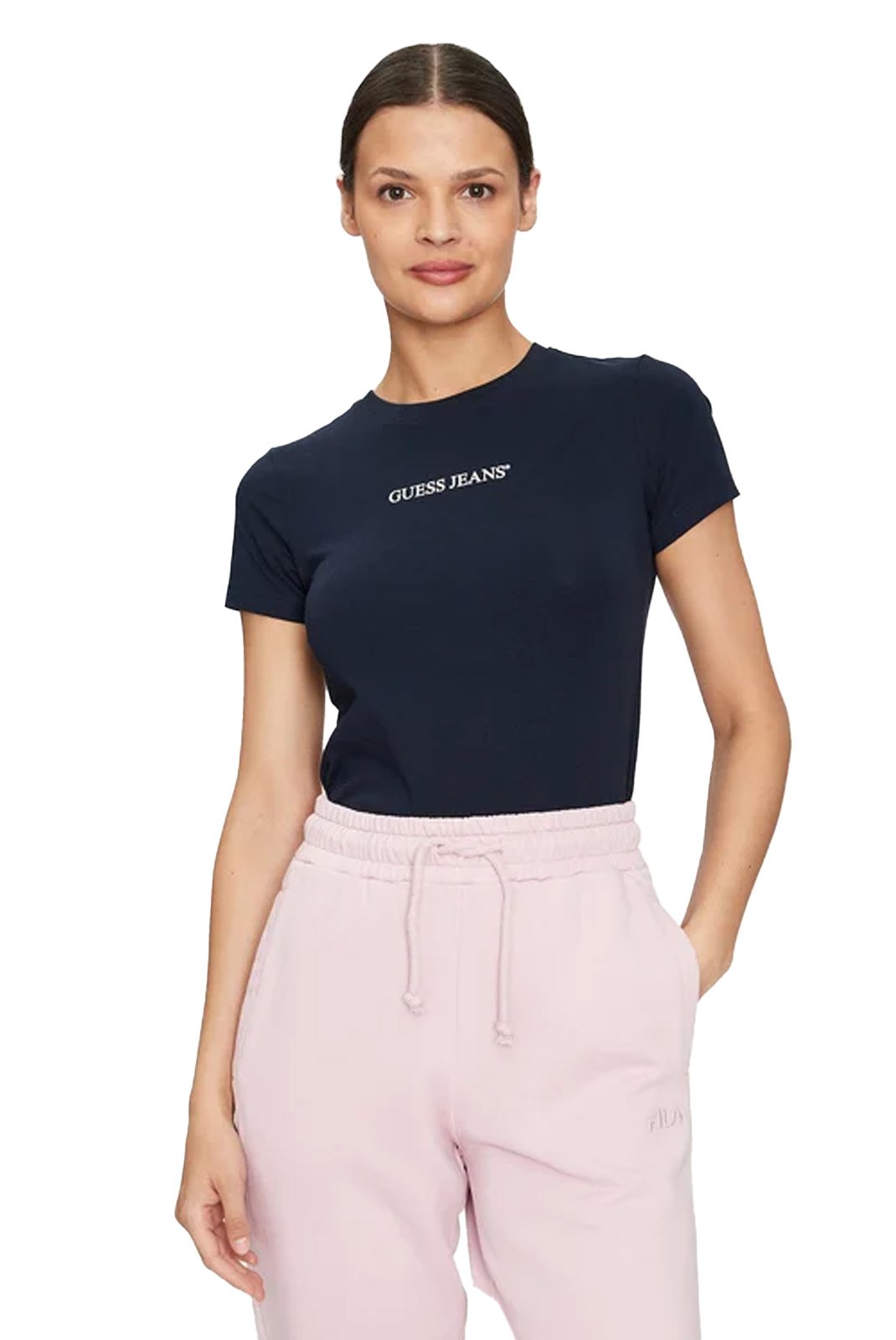 Tee shirt  Guess jeans W4YI01 J1314 A71W DARING OCEAN