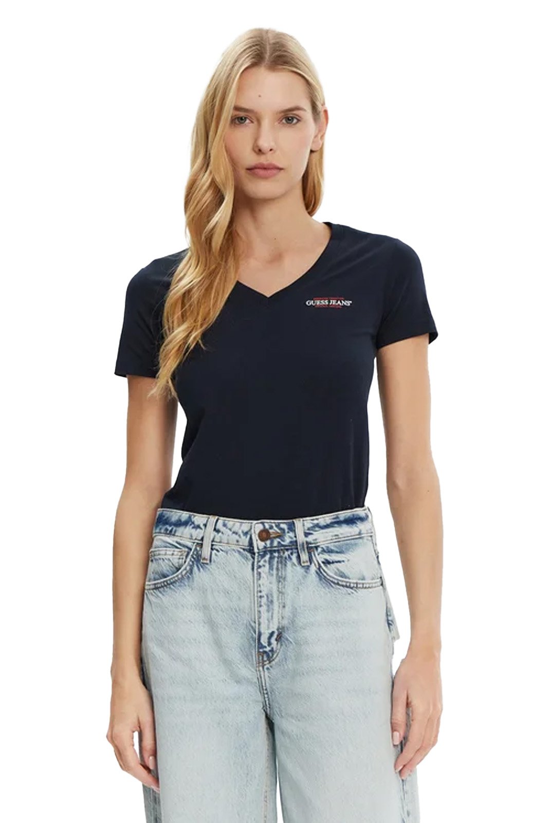Tee shirt  Guess jeans W4YI23 J1314 A71W DARING OCEAN