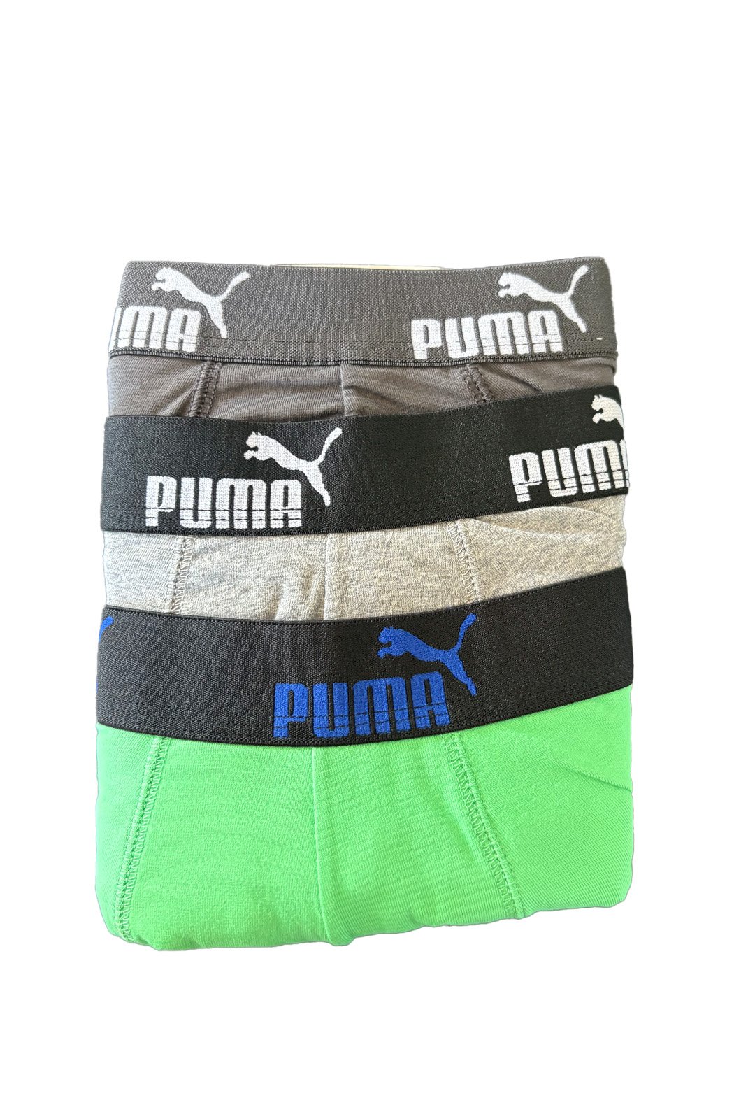 Slips / Boxers  Puma 701218254 008 020 GREEN/GREY