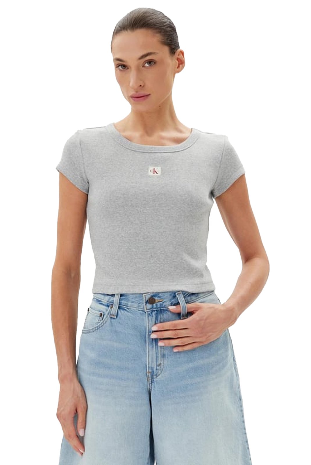 Tee shirt  Calvin klein LV047C200G P79 BC06 Grey Heather