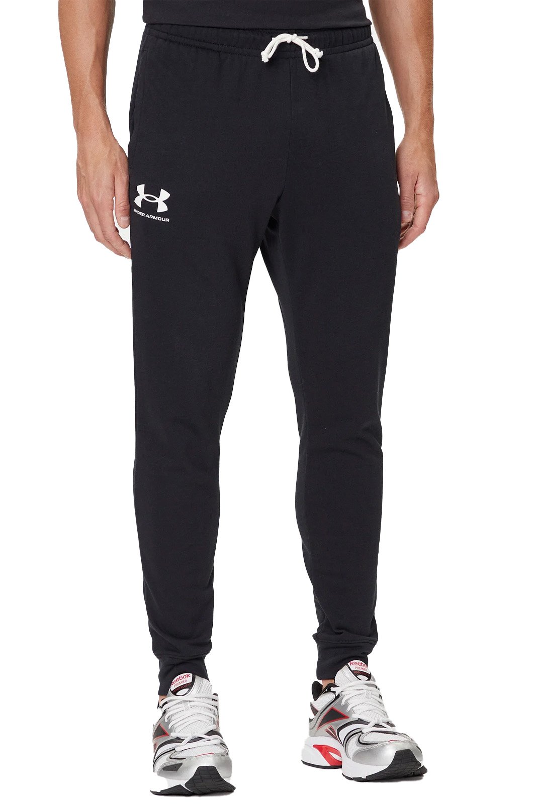 Pantalons sport/streetwear  Under armour 1380843-001 001 Black / Onyx White