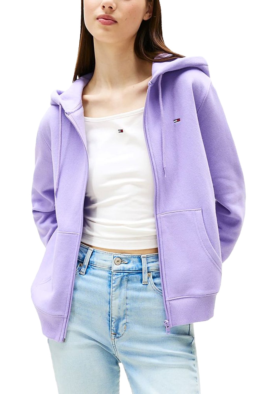 Sweat / sweat zippé  Tommy Jeans DW0DW19729 W0E Ophelia Purple