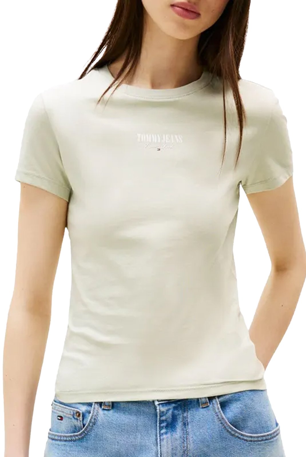 Tee shirt  Tommy Jeans DW0DW20913 M1C Misty Sage