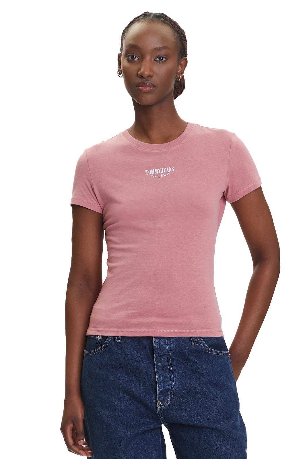 Tee shirt  Tommy Jeans DW0DW20913 TI0 Tahiti Berry