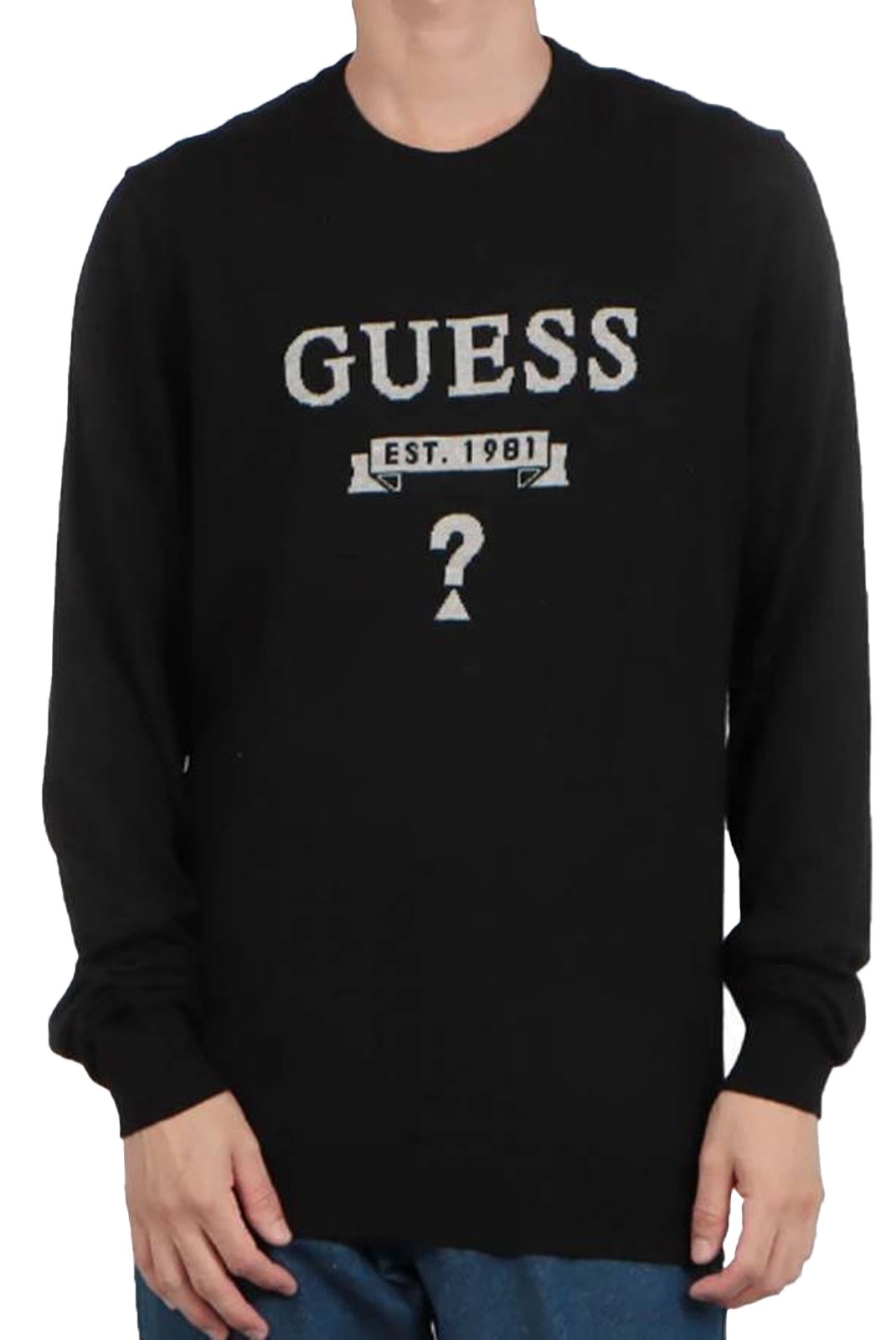 Pulls  Guess jeans M5YR00 Z0122 JBLK Jet Black A996