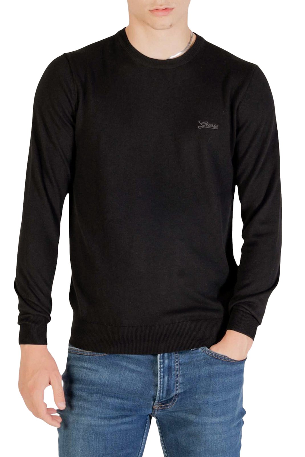 Pulls  Guess jeans M5YR26 Z0122 JBLK Jet Black A996