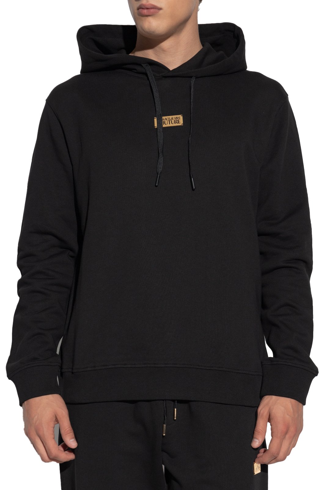 Sweatshirts  Versace Jeans 79GAIT07 CF01T G89 BLACK + GOLD