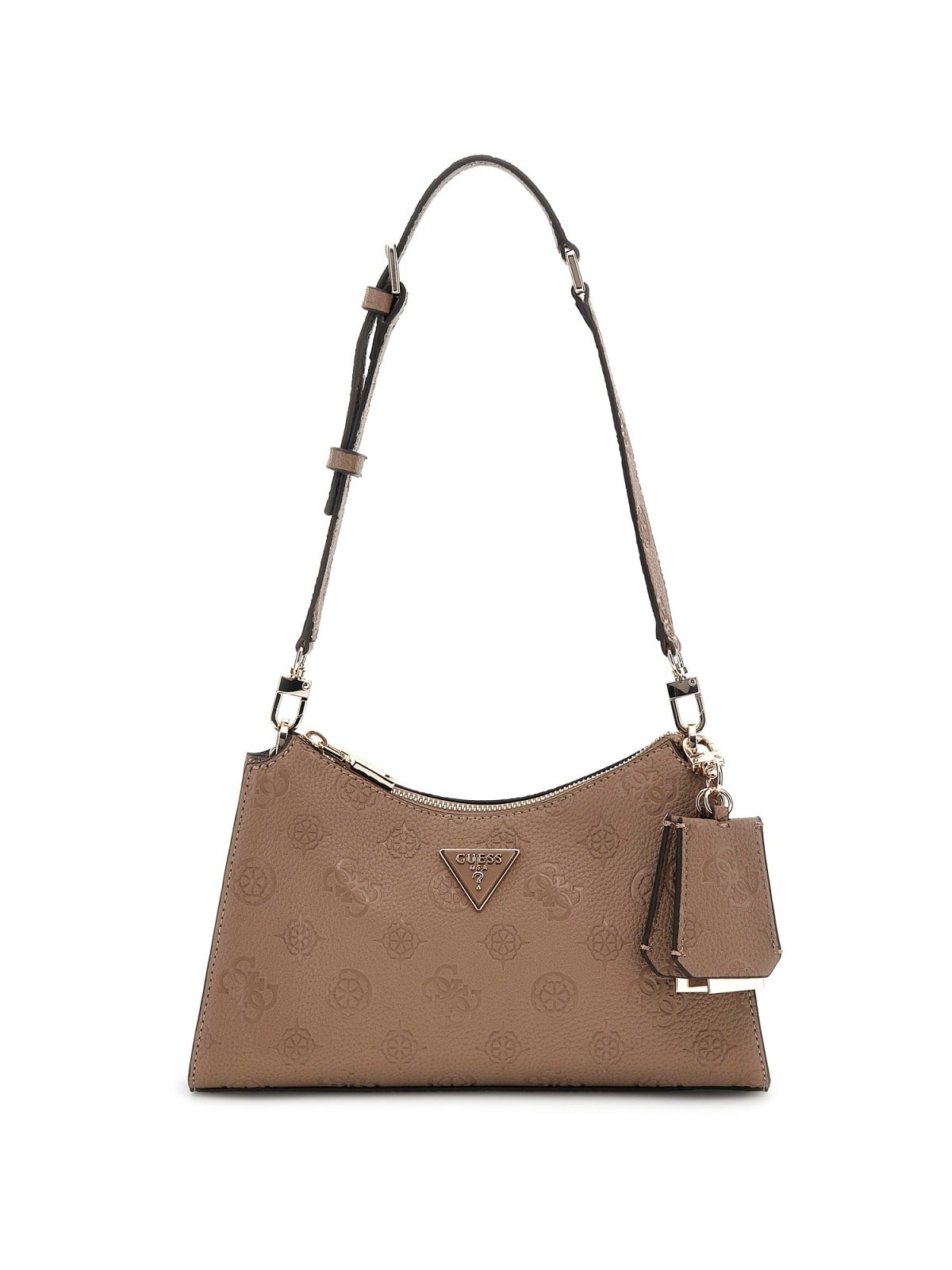 Sac porté épaule  Guess jeans HWPD98 88180 DARK TAUPE LOGO
