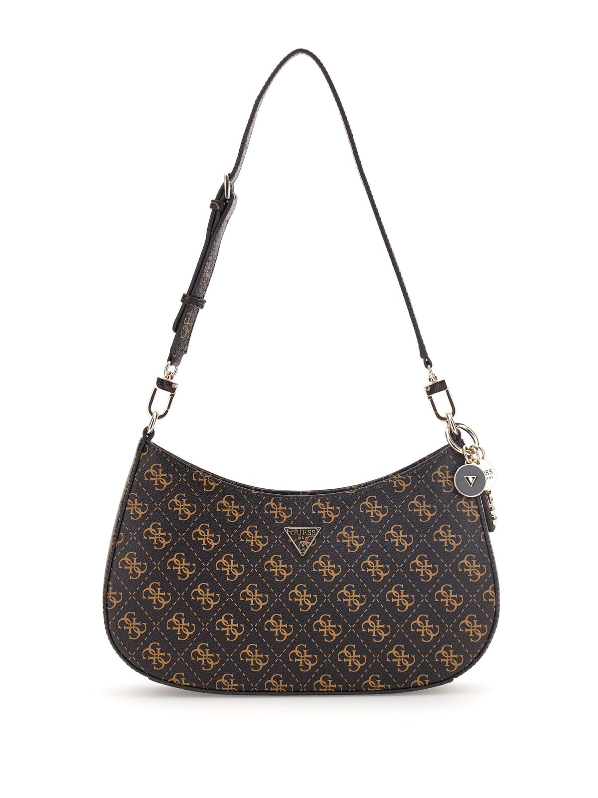 Sac porté épaule  Guess jeans HWQG96 72180 BROWN LOGO
