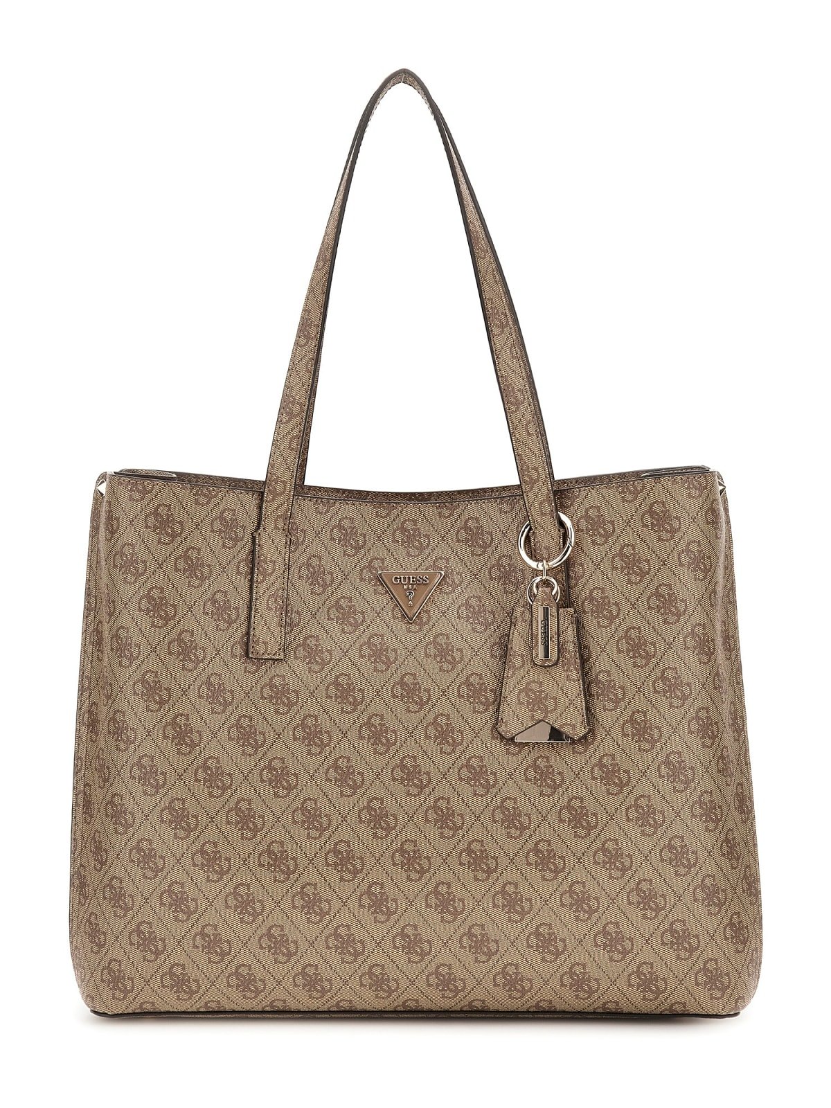 Cabas / Sacs shopping  Guess jeans HWSG69 74230 LATTE LOGO