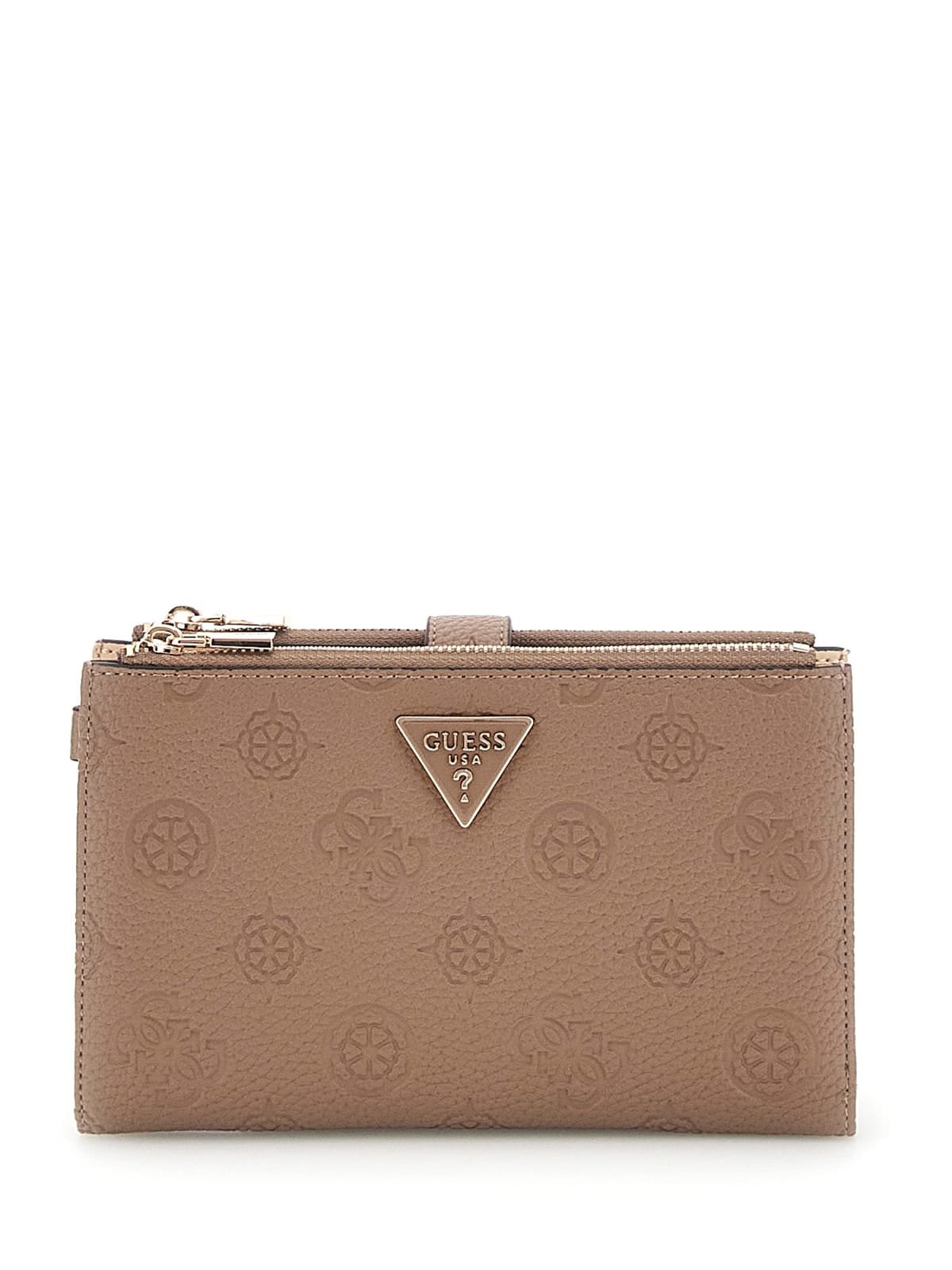 Portefeuilles / Porte-monnaie  Guess jeans SWPD98 88157 DARK TAUPE LOGO