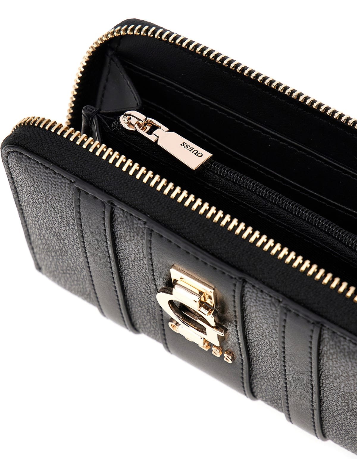 Portefeuilles / Porte-monnaie  Guess jeans SWSO78 38140 COAL LOGO