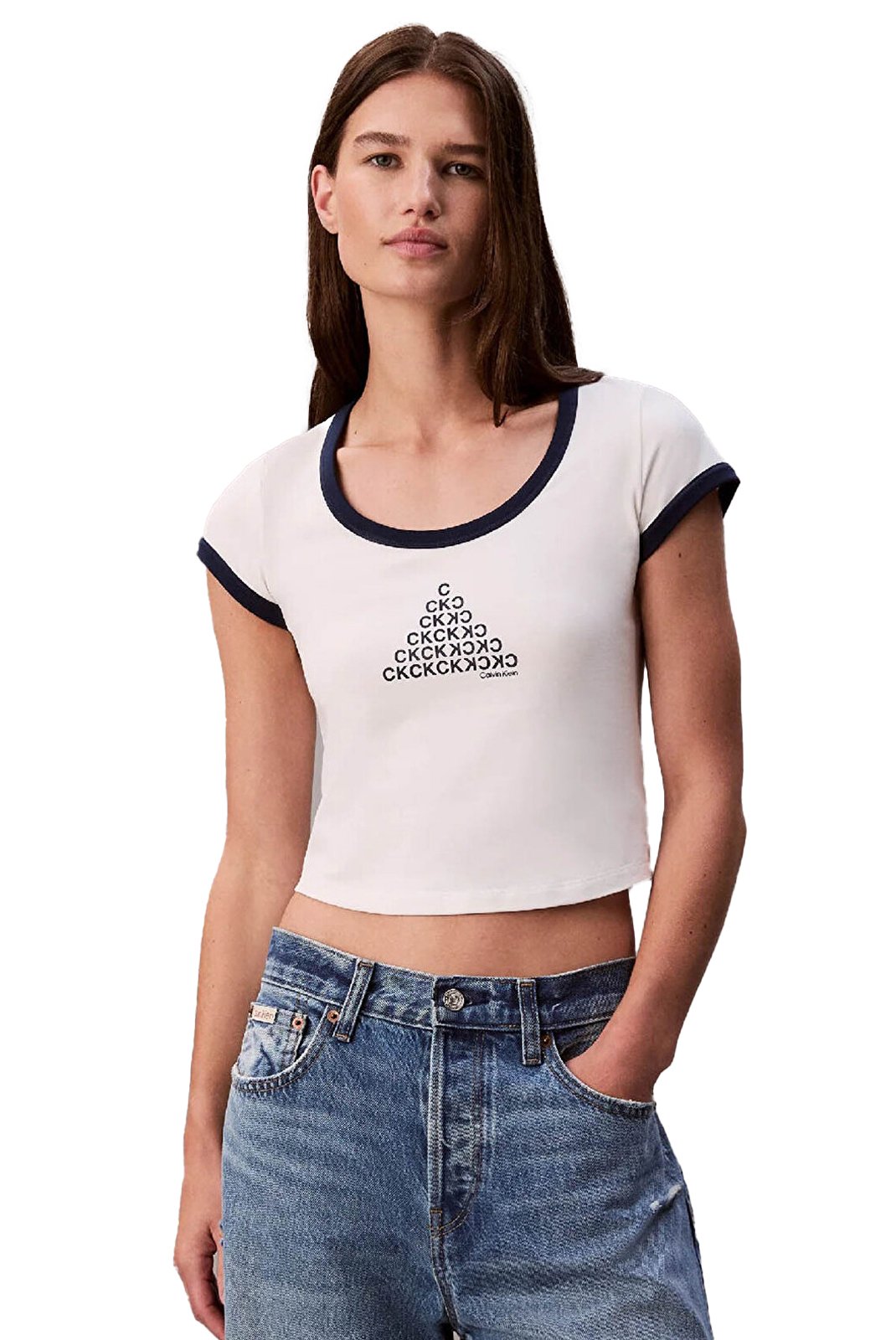 Tee shirt  Calvin klein LV047C258G YAS Tofu