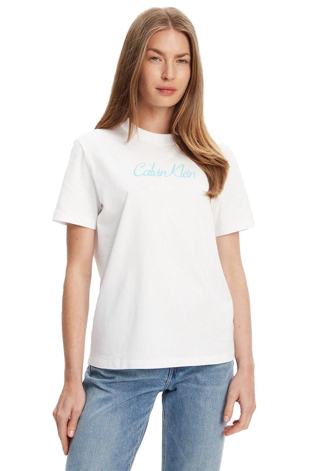 Tee shirt  Calvin klein LV047C854G YAA Brilliant White