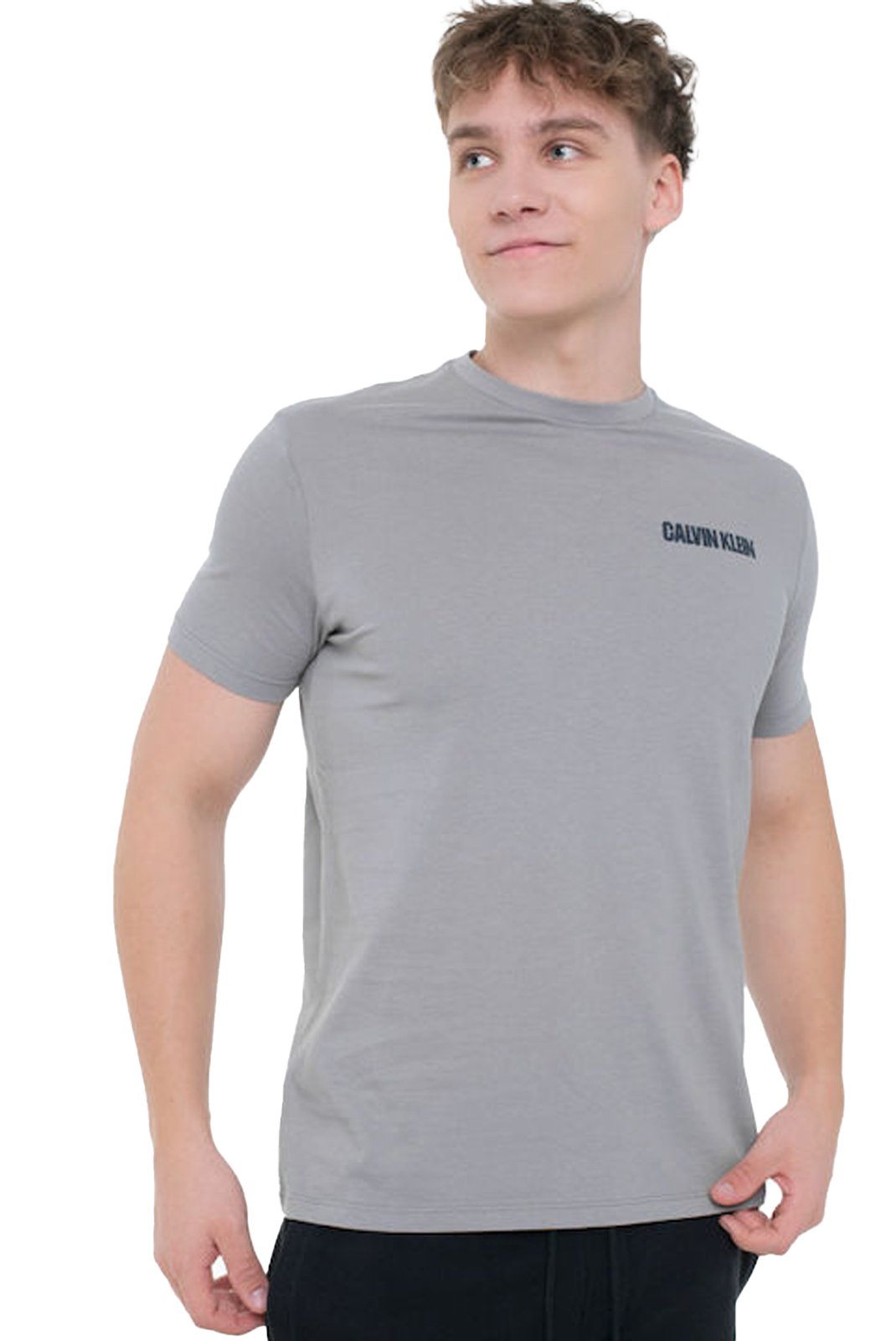 T-S manches courtes  Calvin klein LV04RC846G PFP Steeple Gray