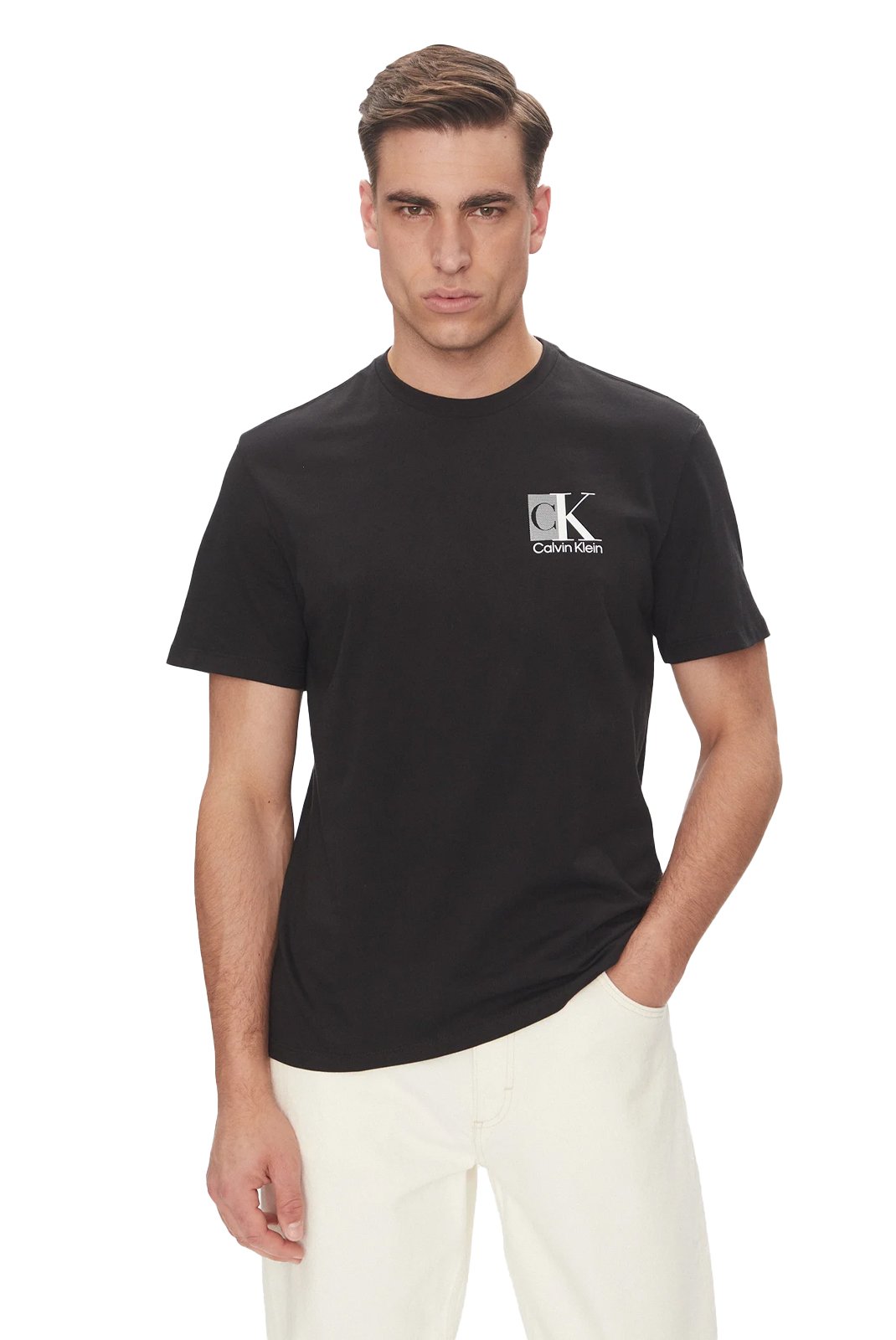 T-S manches courtes  Calvin klein LV04RC853G UB1 Black