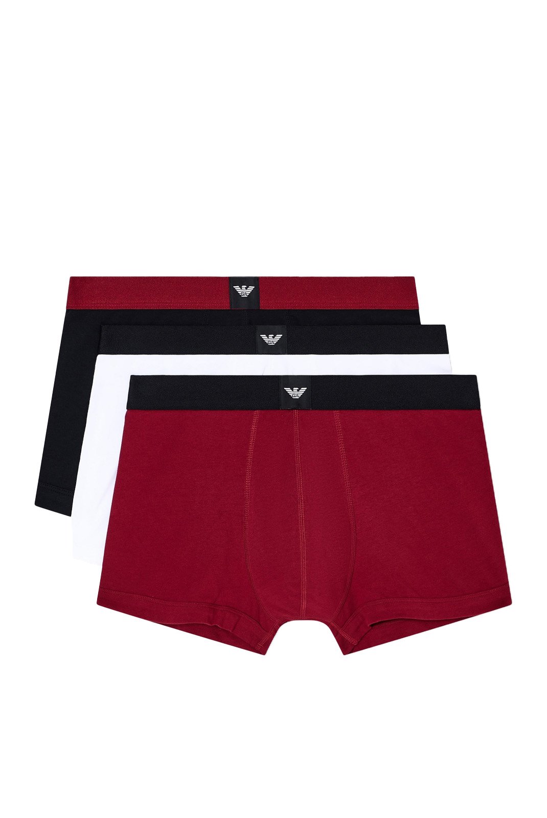 Slips / Boxers  Emporio armani EM002205 AF14987 M5047 RHUBARB/BLACK/WHITE