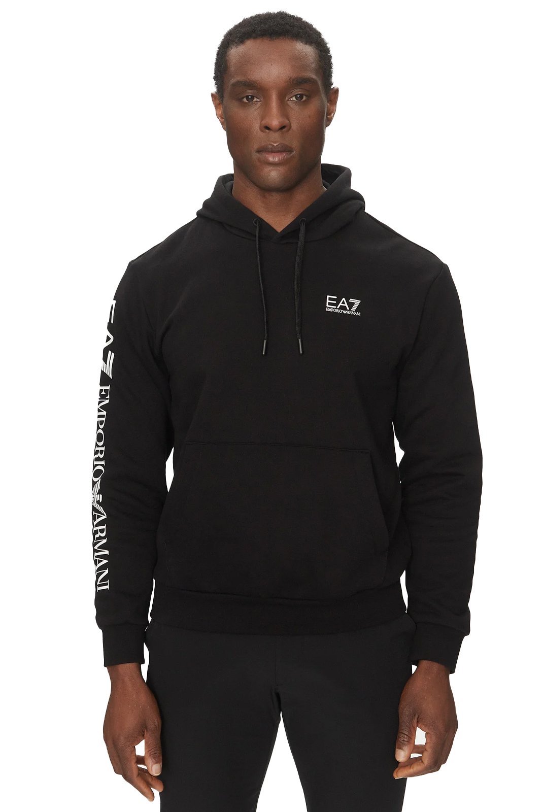 Sweatshirts  Ea7 7M000570 AF10377 MC001 BLACK/WHITE