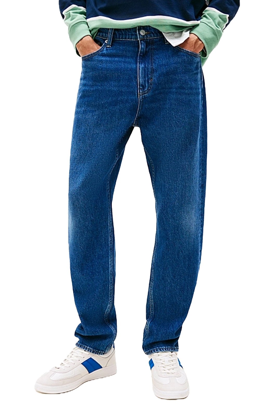tapered  Tommy Jeans DM0DM20191 1BJ Denim Dark