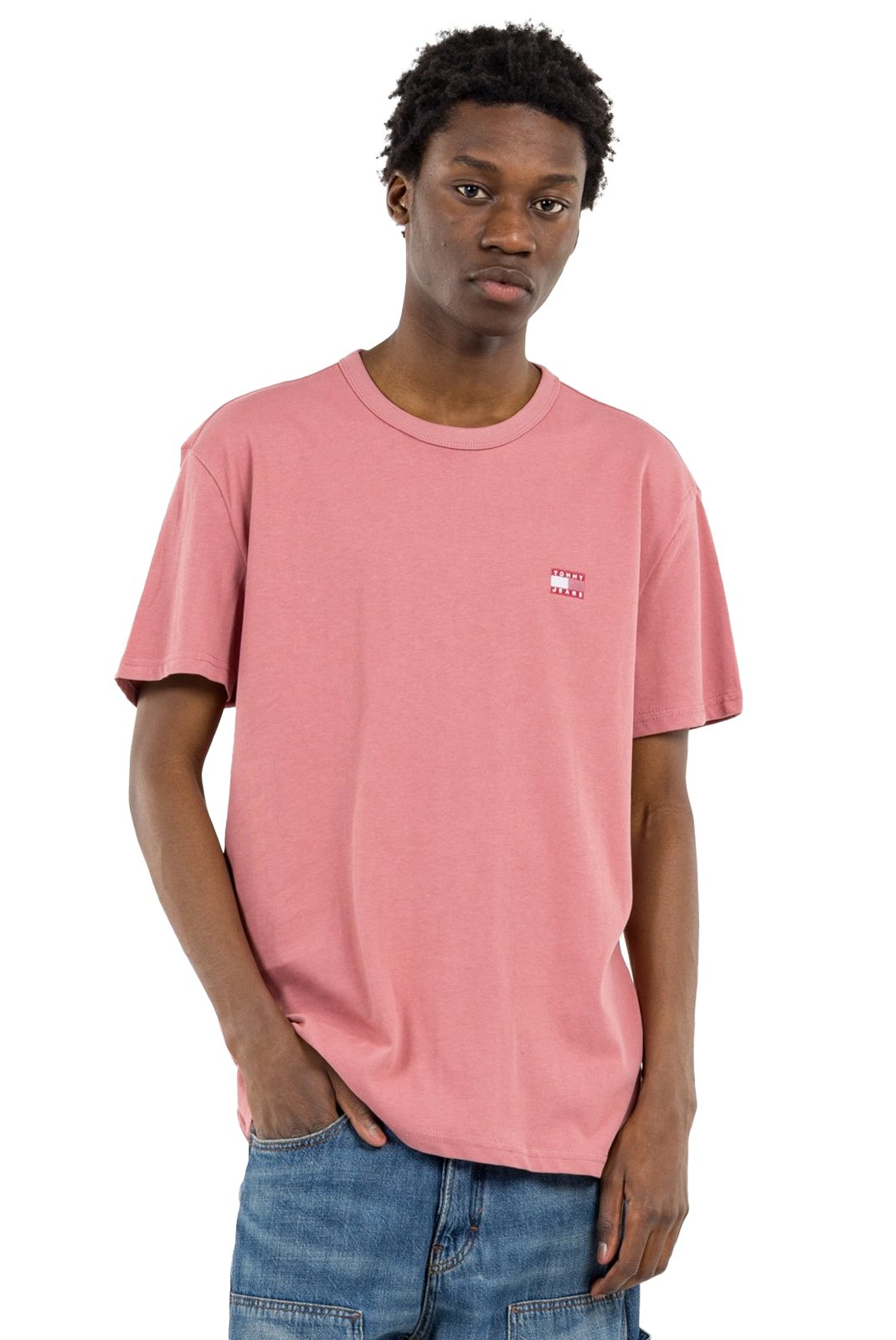 T-S manches courtes  Tommy Jeans DM0DM20322 TI0 Tahiti Berry Tonal