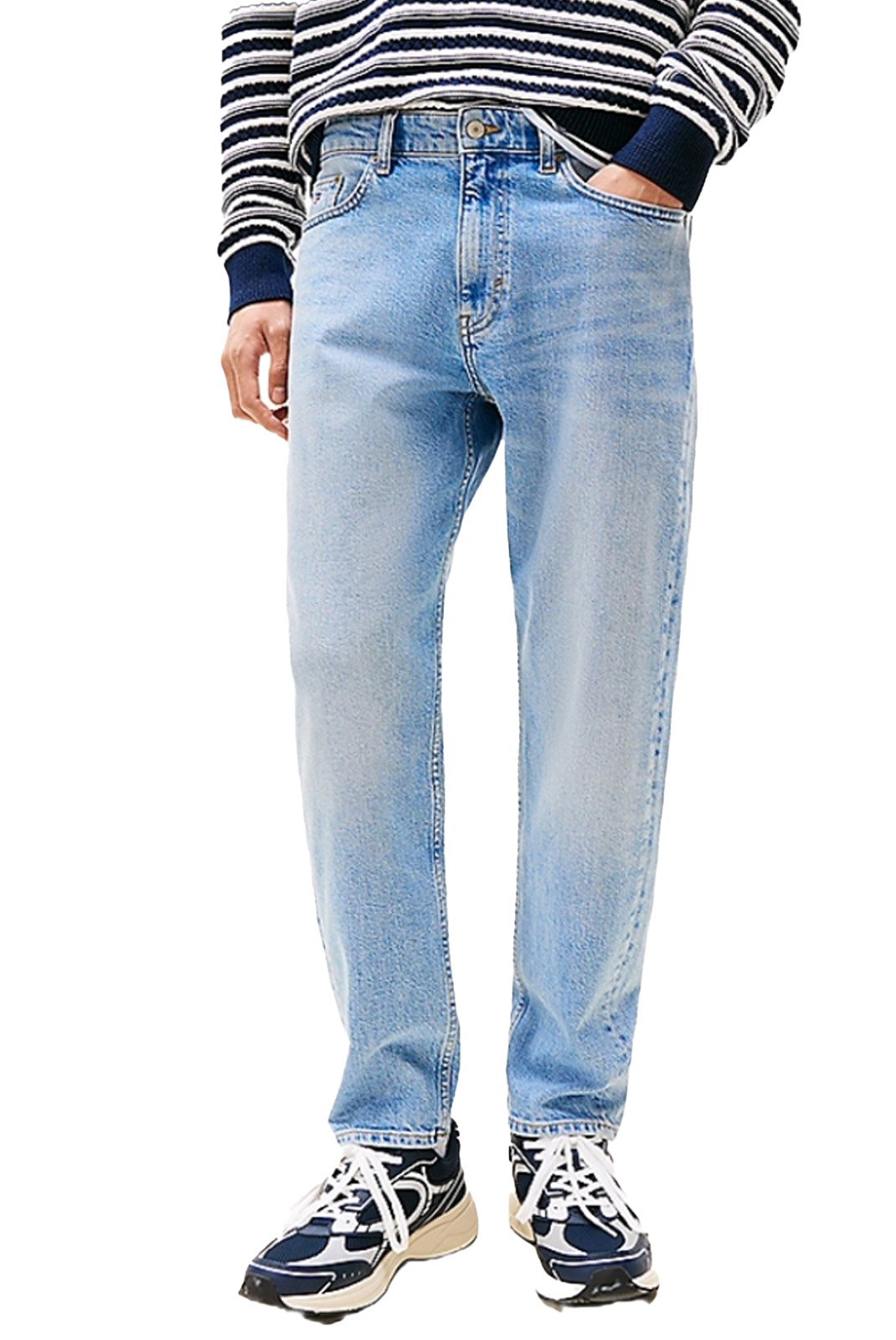 tapered  Tommy Jeans DM0DM20979 1AB Denim Light